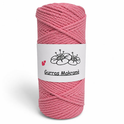 Gurras Sjömansmakramé 4 mm – Bomullsgarn 250 g (100 m)
