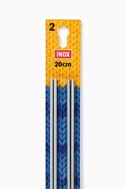 Strumpstickor pony och inox