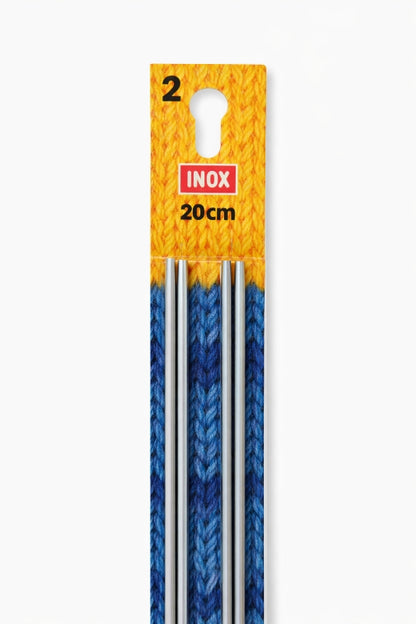 Strumpstickor pony och inox