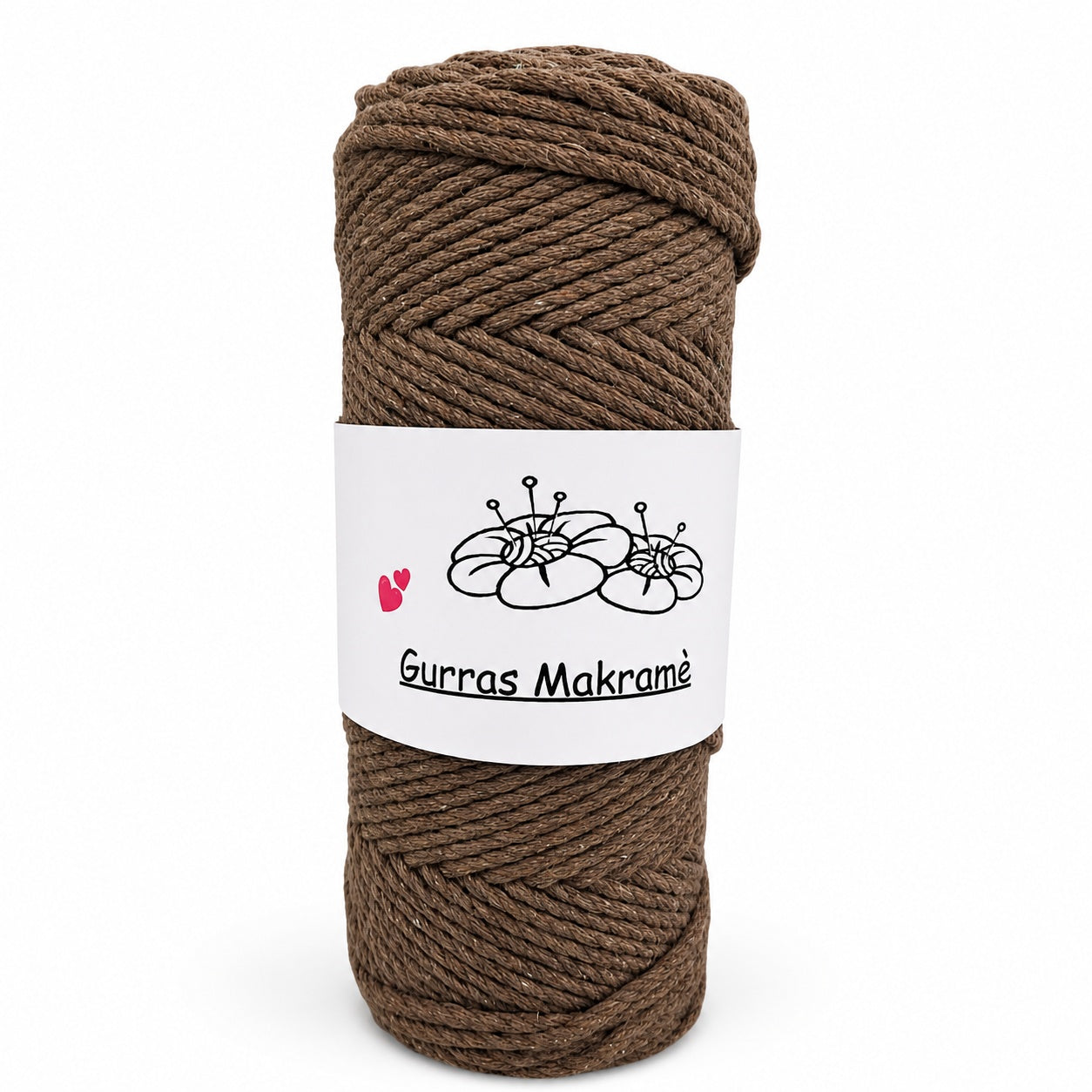 Gurras Sjömansmakramé 4 mm – Bomullsgarn 250 g (100 m)