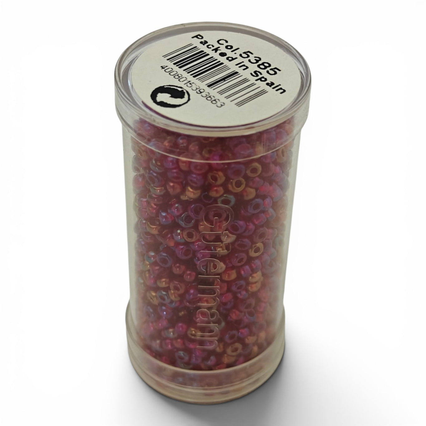 Gütermann Seedbeads 9/0 – Små Glaspärlor för Broderi & Smycken 28g