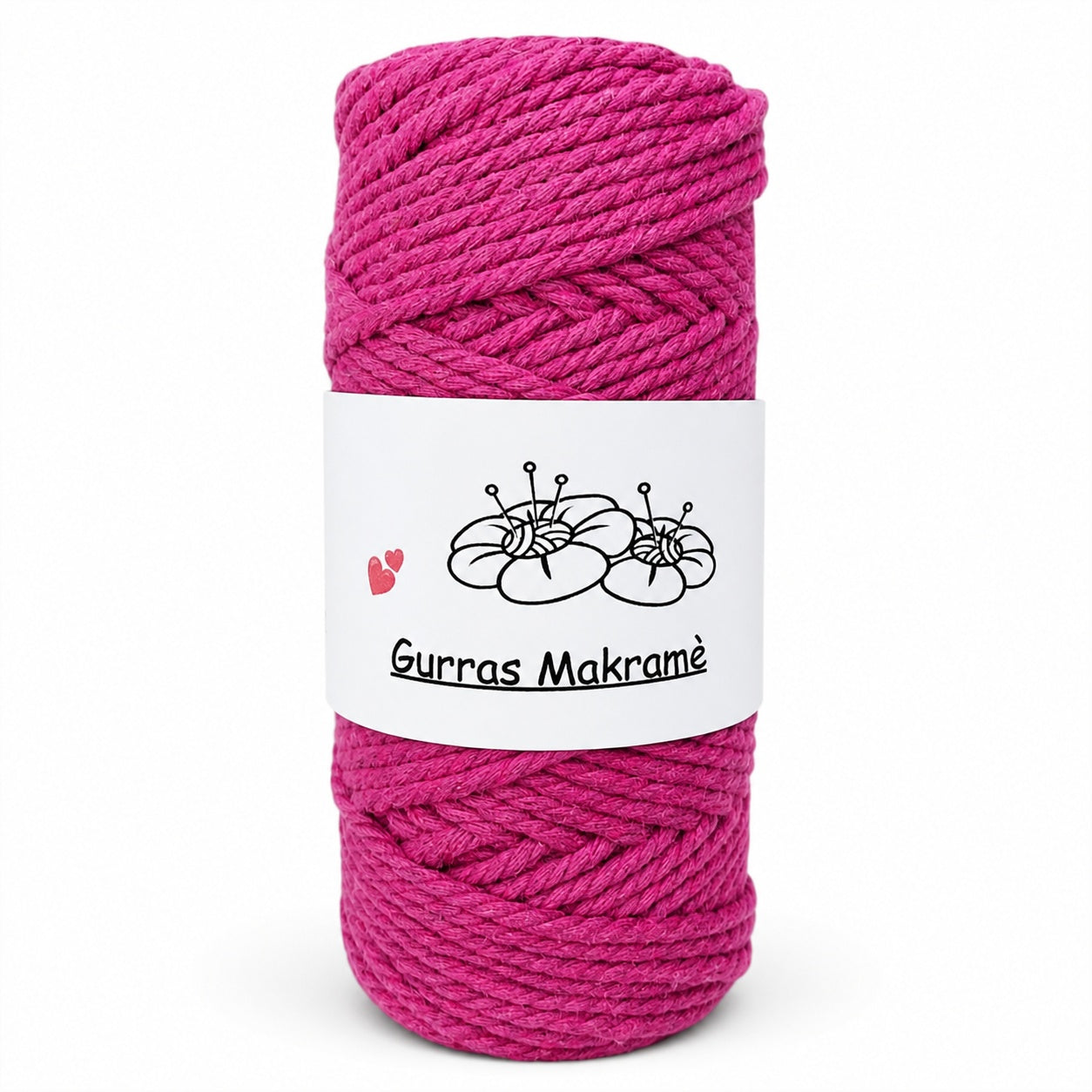 Gurras Sjömansmakramé 4 mm – Bomullsgarn 250 g (100 m)