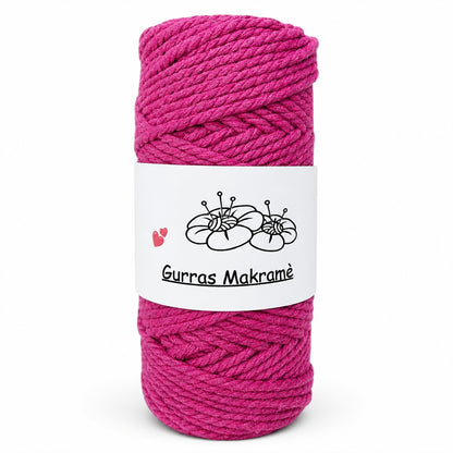 Gurras Sjömansmakramé 4 mm – Bomullsgarn 250 g (100 m)