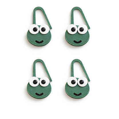 Stickmarkörer groda – maskmarkörer för virkning & stickning (4-pack)
