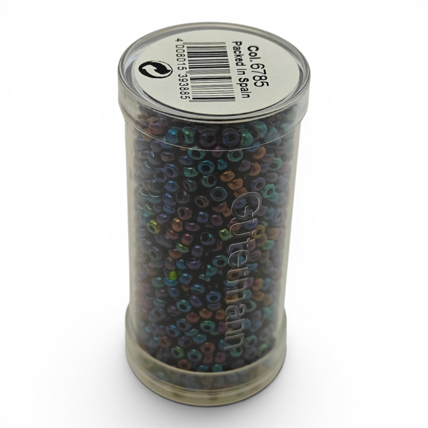 Gütermann Seedbeads 9/0 – Små Glaspärlor för Broderi & Smycken 28g