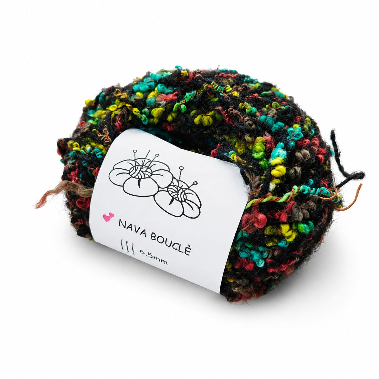 Nava Bouclé Mohair och alpacka