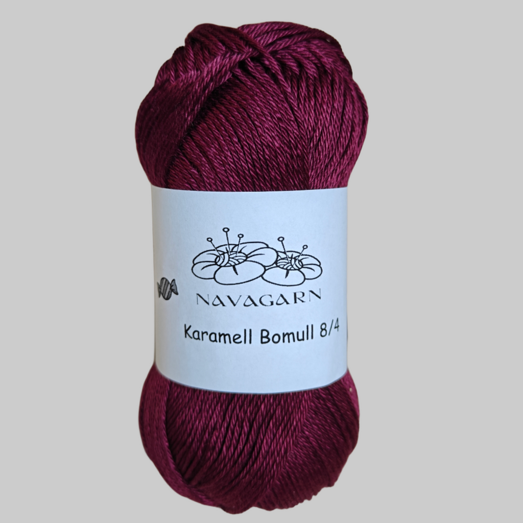 Karamell - Merceriserat och Gasserat Bomullsgarn