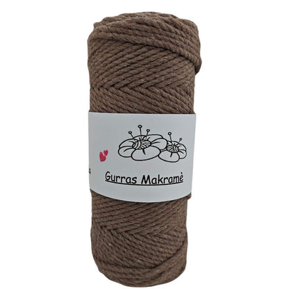 Makramégarn 4mm Bomull - Nava