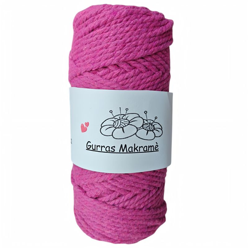 Makramégarn 4mm Bomull - Nava