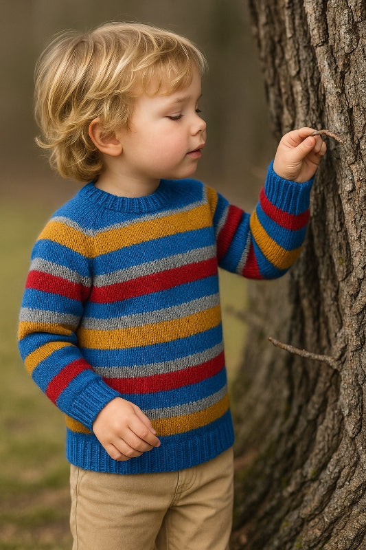 Vintage Stickad Barntröja från Svarta fåret Pdf