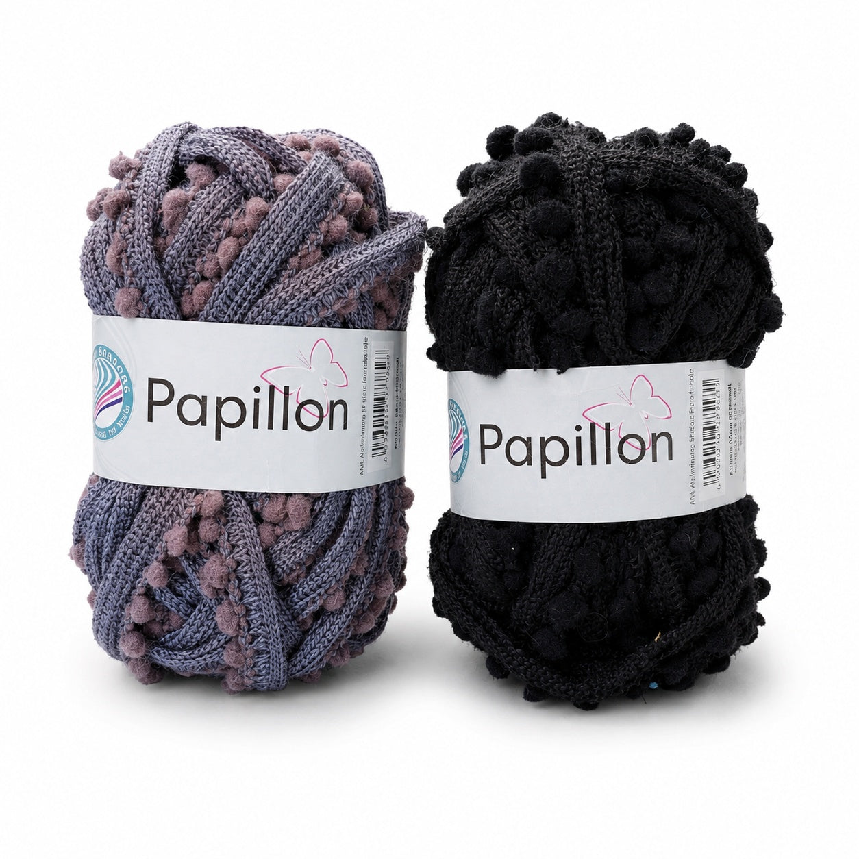 Papillon-popcorngarn