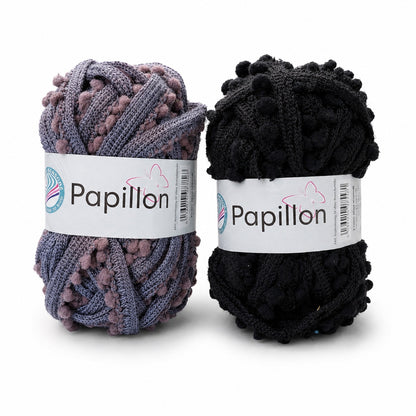 Papillon-popcorngarn