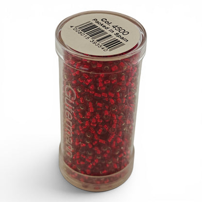 Gütermann Seedbeads 9/0 – Små Glaspärlor för Broderi & Smycken 28g