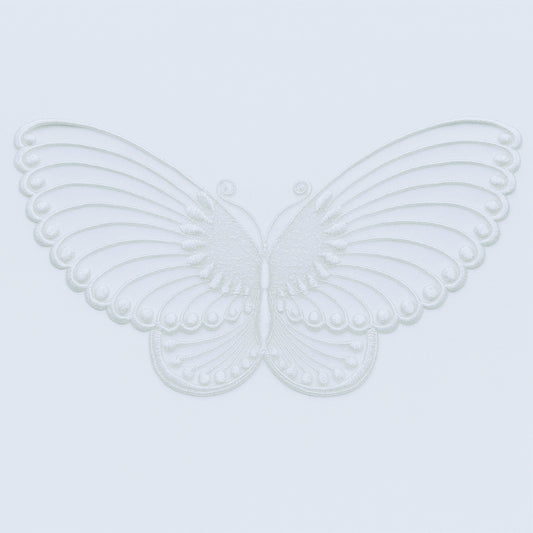 Applikationer i Organza fjäril