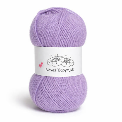 Akrylgarn babymjuk – supermjukt babygarn 50g