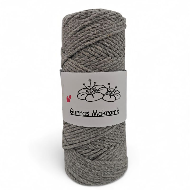 Makramégarn 4mm Bomull - Nava