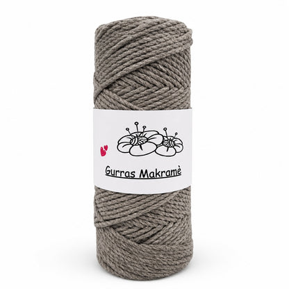 Gurras Sjömansmakramé 4 mm – Bomullsgarn 250 g (100 m)