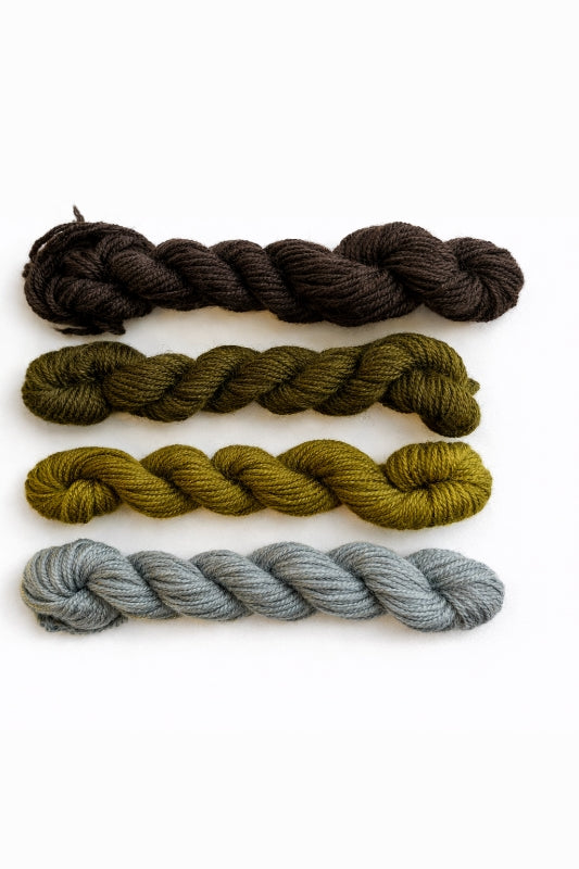 100% Ull 25g - Premium garn för Broderi