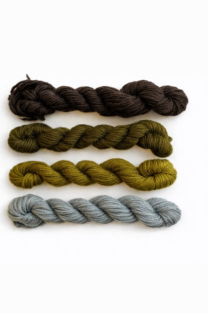 100% Ull 25g - Premium garn för Broderi