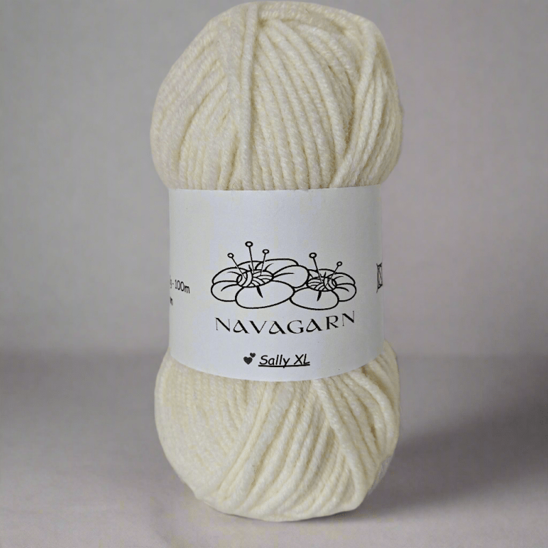 Sally XL Ullblandning - 100g - NavaGarn