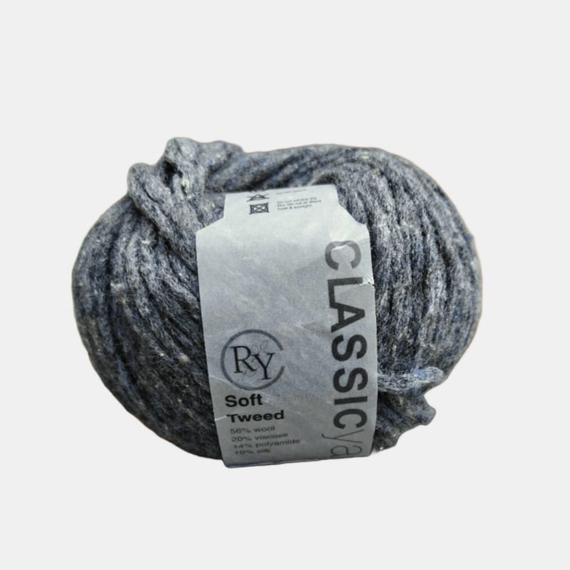 Soft Tweed - Merino Silke Lyxigt Blandgarn - NavaGarn