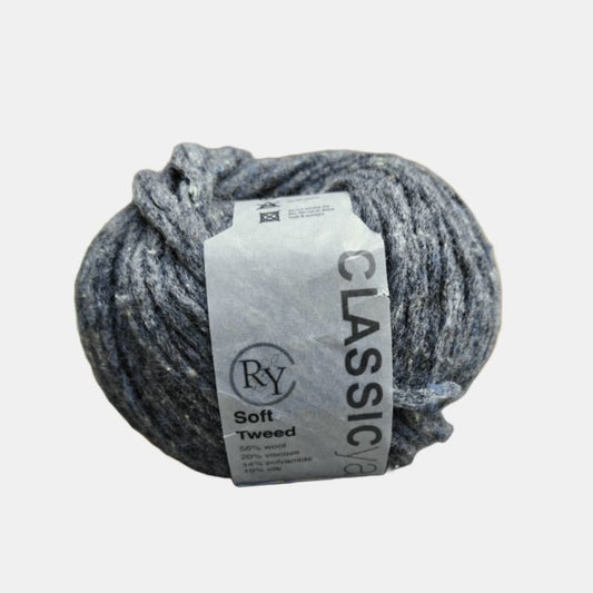 Soft Tweed - Merino Silke Lyxigt Blandgarn - NavaGarn