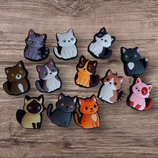 Stickstopp Söta Katter 2 - pack 🧶 - NavaGarn