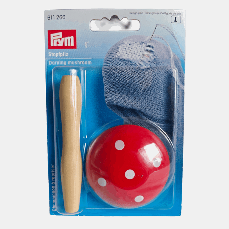 Stoppsvamp Prym Trä 55mm - Klassiskt Verktyg för Textilreparation - NavaGarn