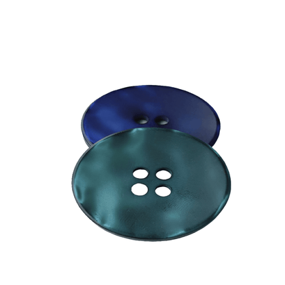 Stor skimrande knapp - NavaGarn