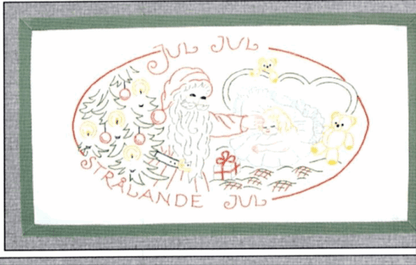 ✨ Strålande Jul Bonad Permin 70 - 7728 - Tomtebonad 50x38cm. - NavaGarn