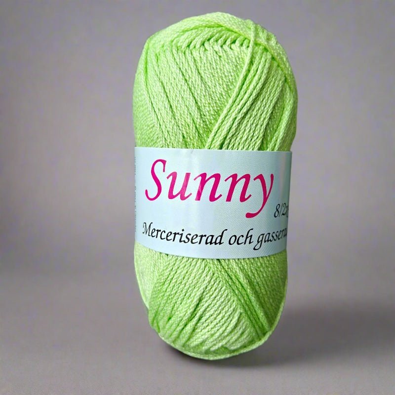 Sunny 100g - Merceriserat och Gasserat Bomullsgarn - NavaGarn