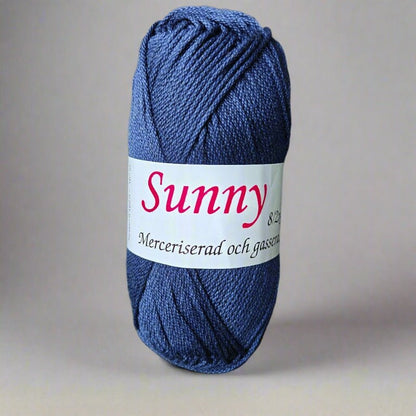 Sunny 100g - Merceriserat och Gasserat Bomullsgarn - NavaGarn