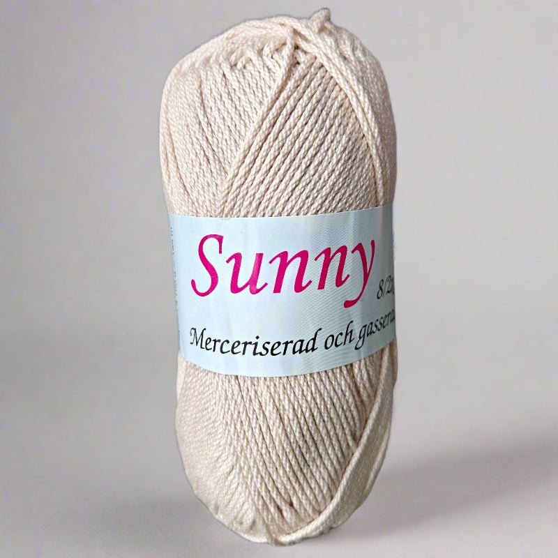 Sunny 100g - Merceriserat och Gasserat Bomullsgarn - NavaGarn