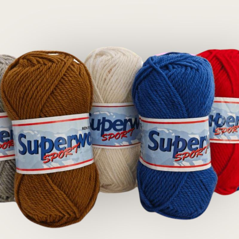 Superwash Sport - Premium Ullgarn - NavaGarn