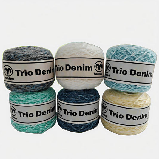 Trio denim - svarta fåret - NavaGarn