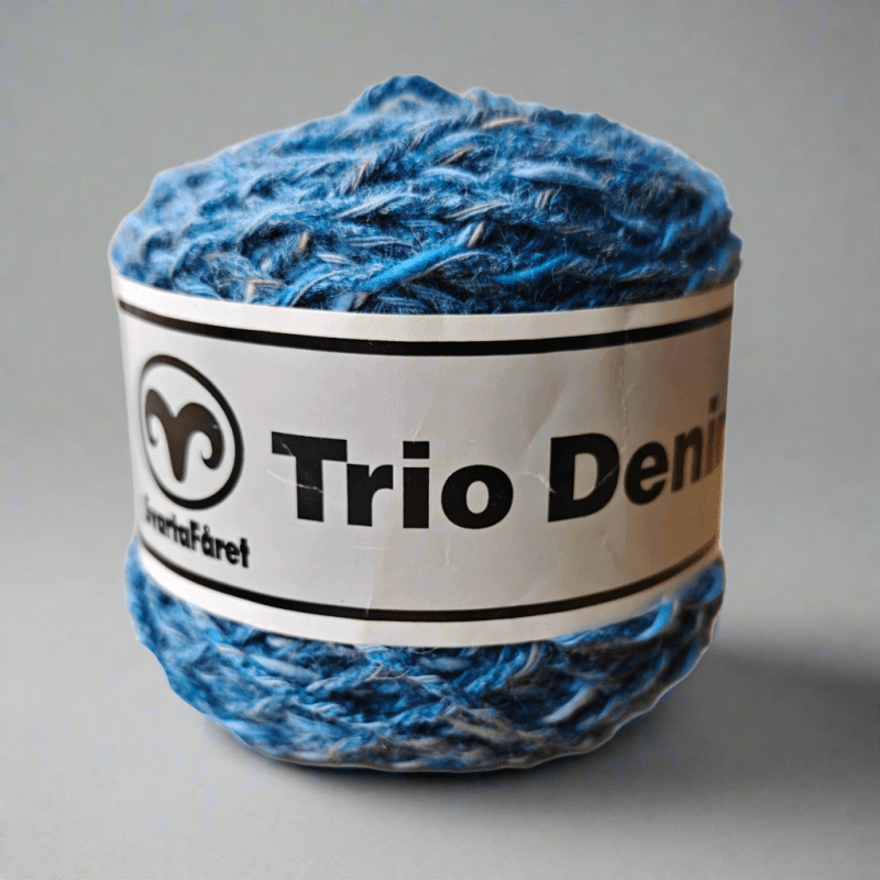 Trio denim - svarta fåret - NavaGarn