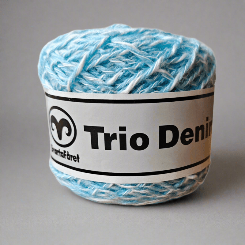 Trio denim - svarta fåret - NavaGarn