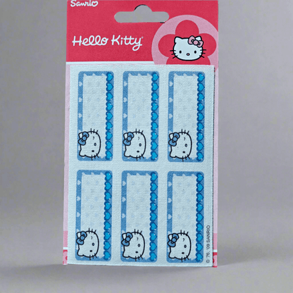Tygettiketter Hello Kitty - Strykbara Etiketter Bomull & Polyester - NavaGarn