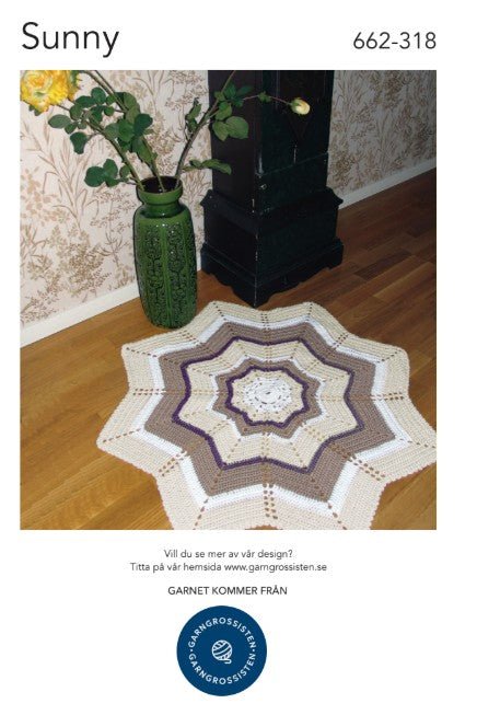 Virkad matta 8 - udds matta - NavaGarn