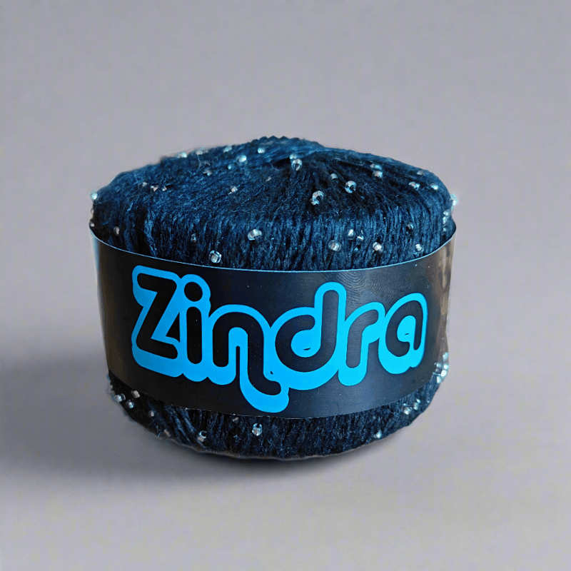 Zindra - Paljettgarn med Pärlor - NavaGarn