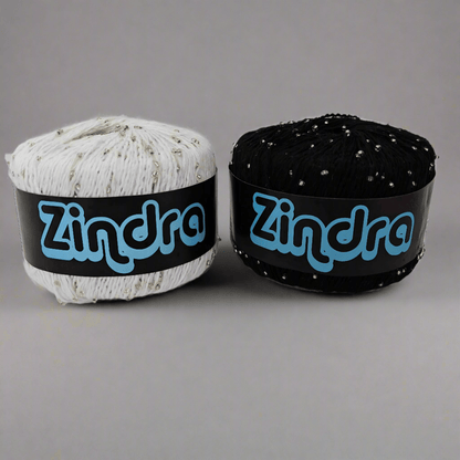 Zindra - Paljettgarn med Pärlor - NavaGarn